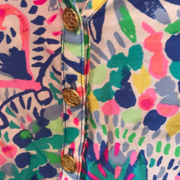 🎉SALE Lilly Pulitzer Elsa Top XS Dancing On Deck
